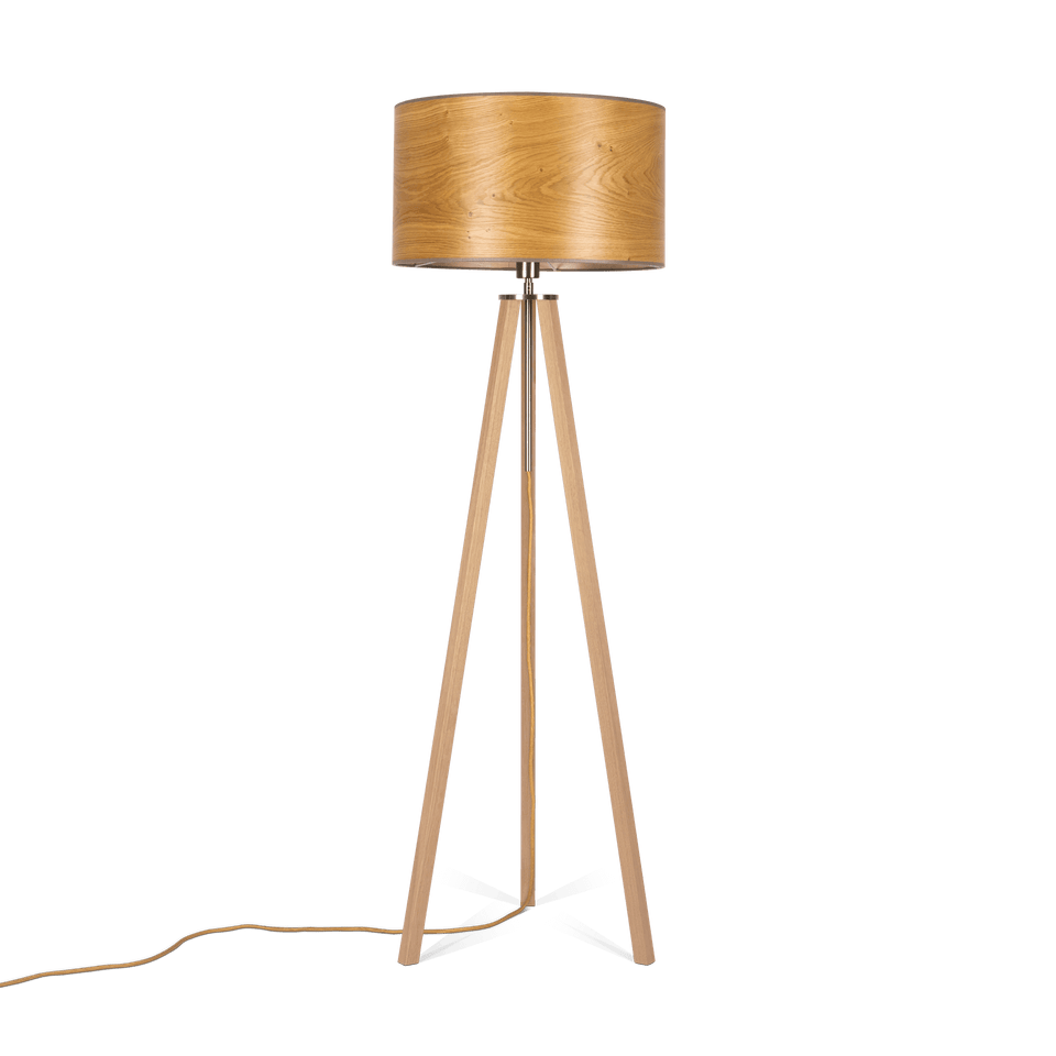 Holzbach Holzfurnier | Stehlampe
