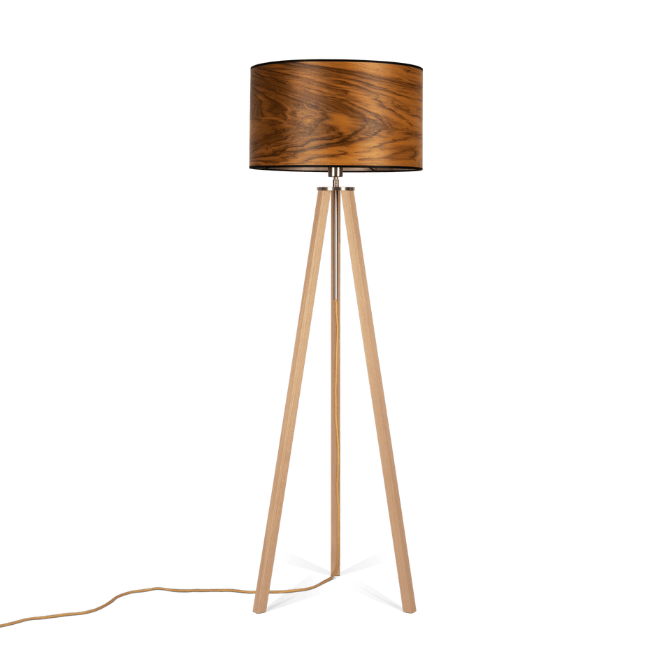 Holzbach Holzfurnier | Stehlampe