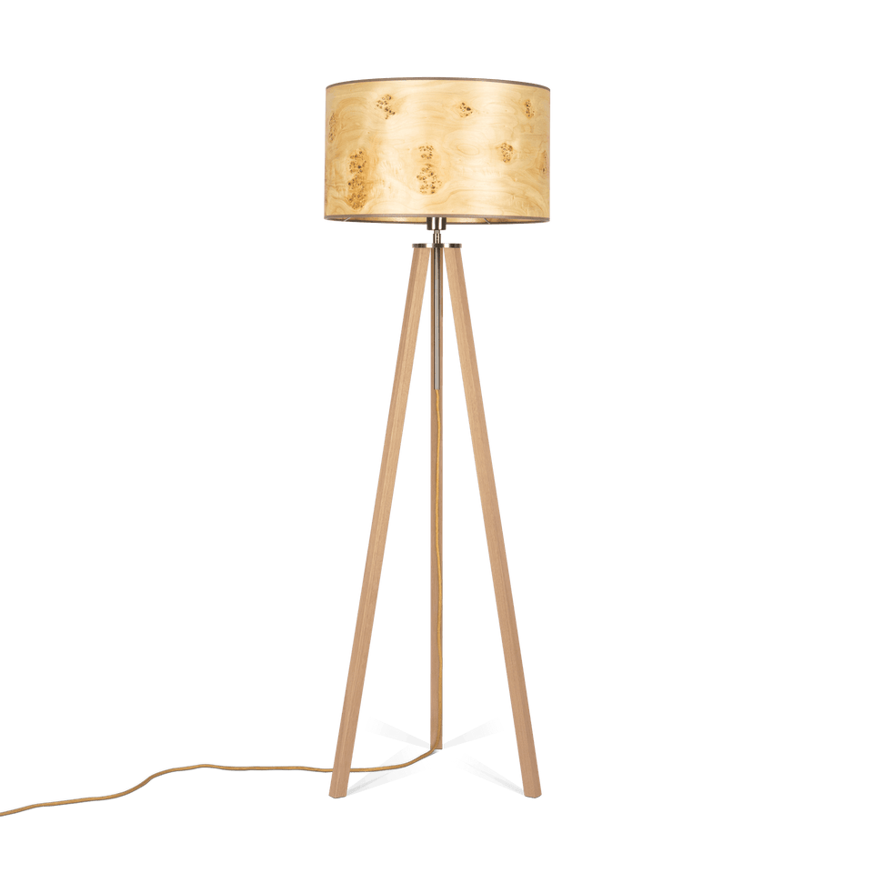 Holzbach Holzfurnier | Stehlampe