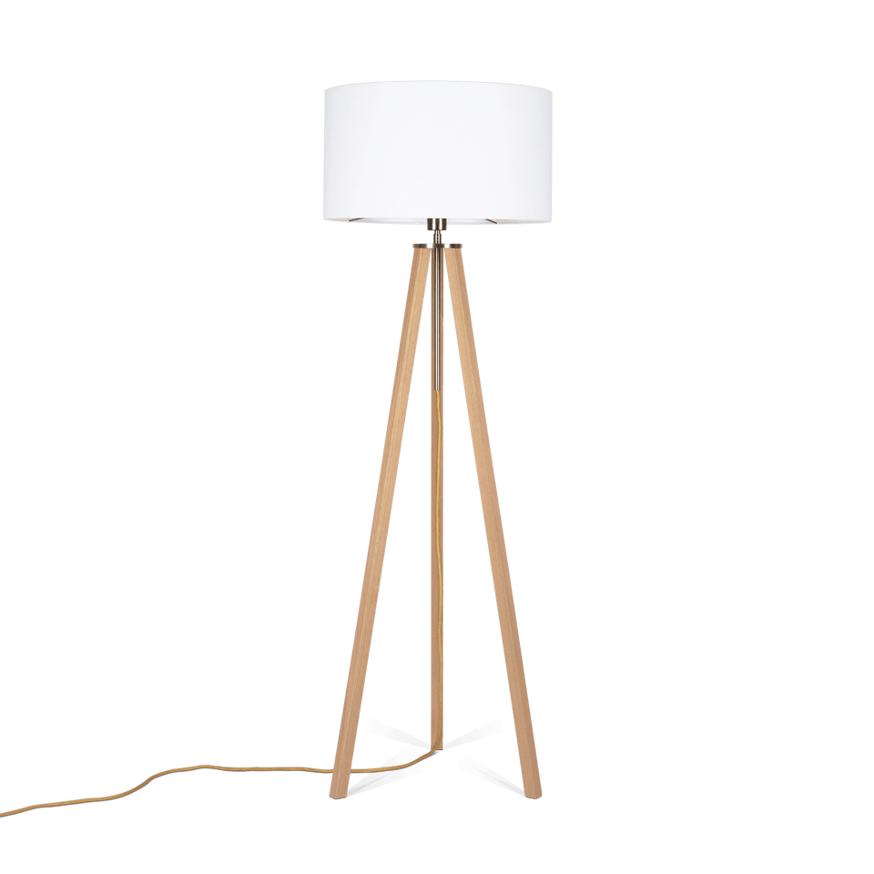 Holzbach Leinen | Stehlampe