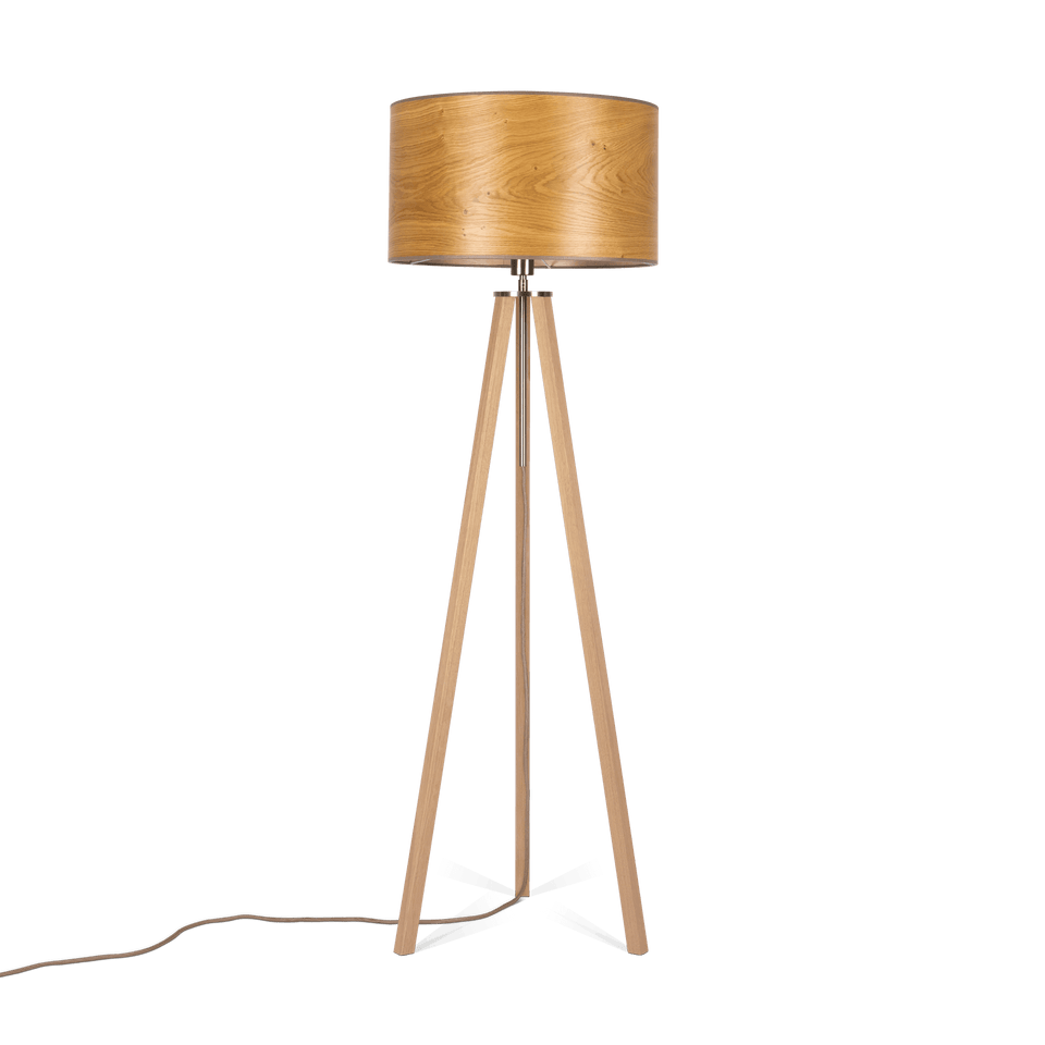 Holzbach Holzfurnier | Stehlampe