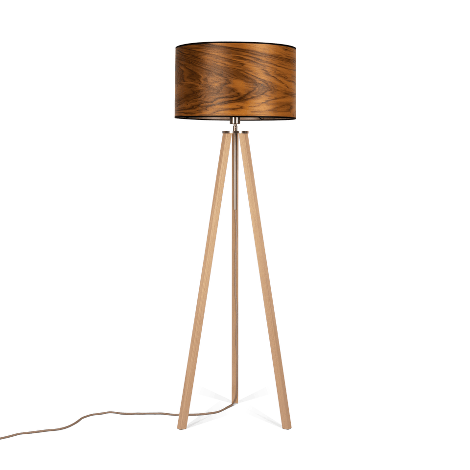 Holzbach Holzfurnier | Stehlampe