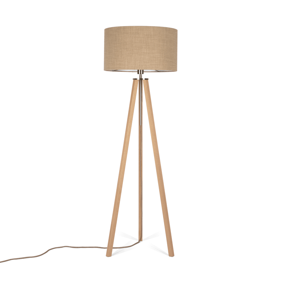 Holzbach Leinen | Stehlampe
