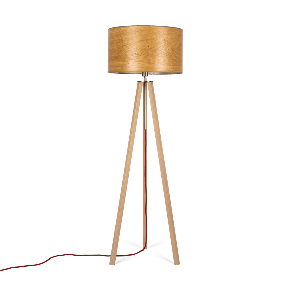 Holzbach Holzfurnier | Stehlampe