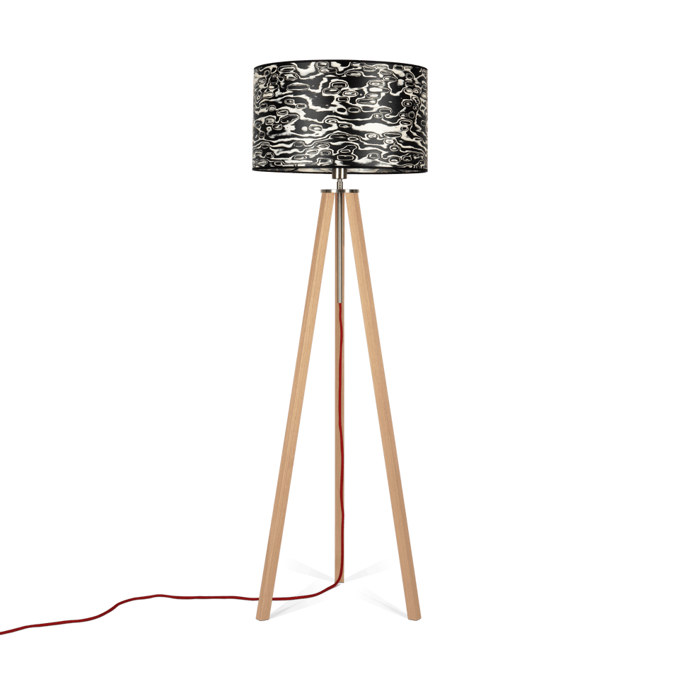 Holzbach Holzfurnier | Stehlampe