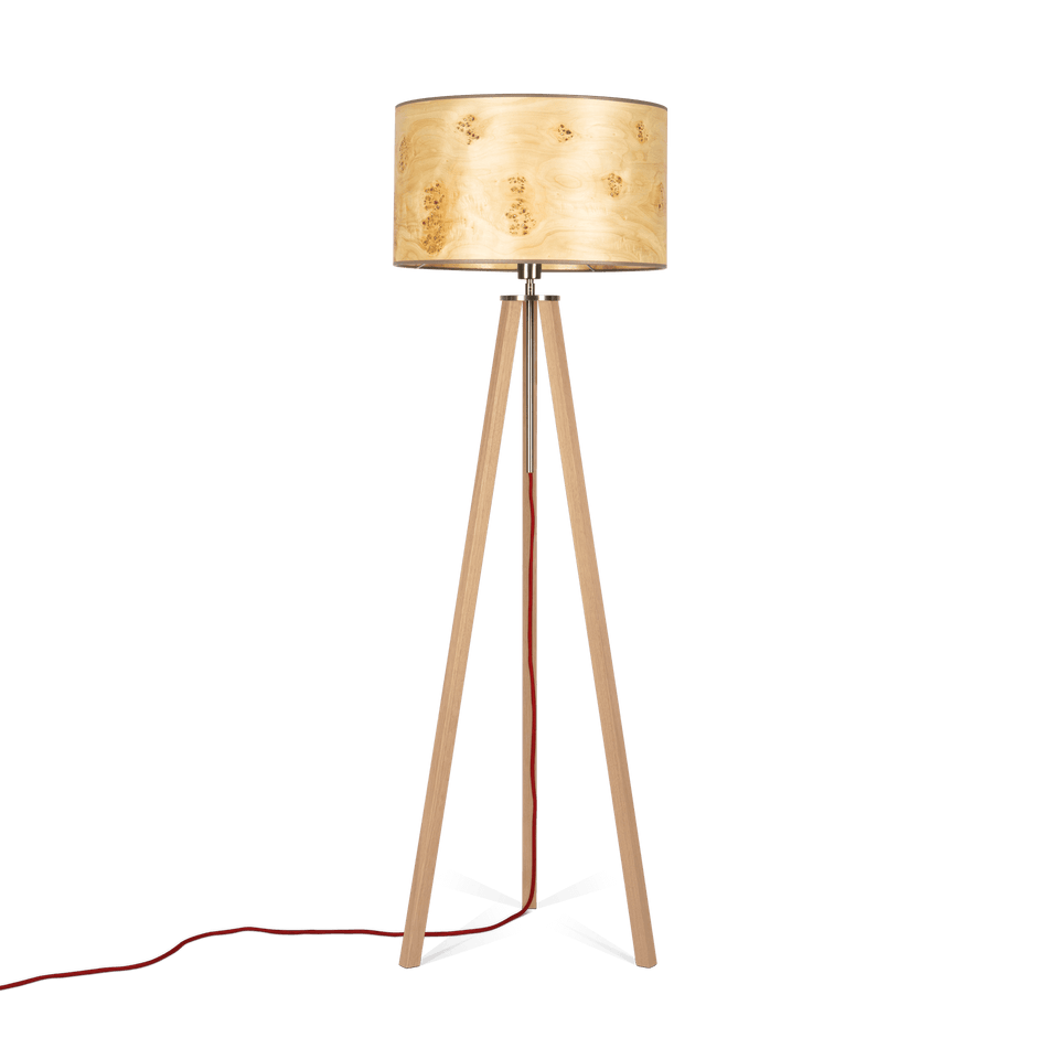 Holzbach Holzfurnier | Stehlampe