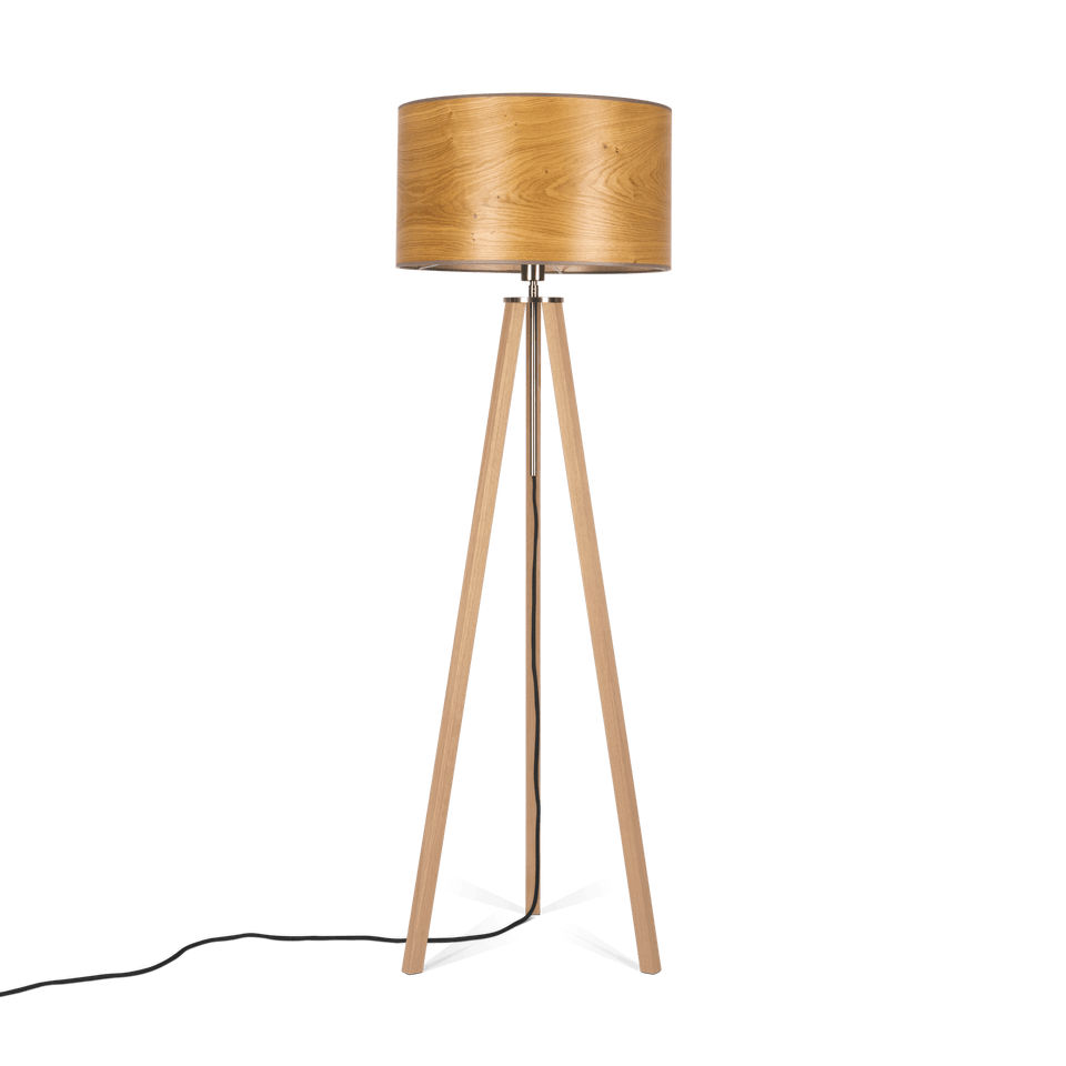 Holzbach Holzfurnier | Stehlampe