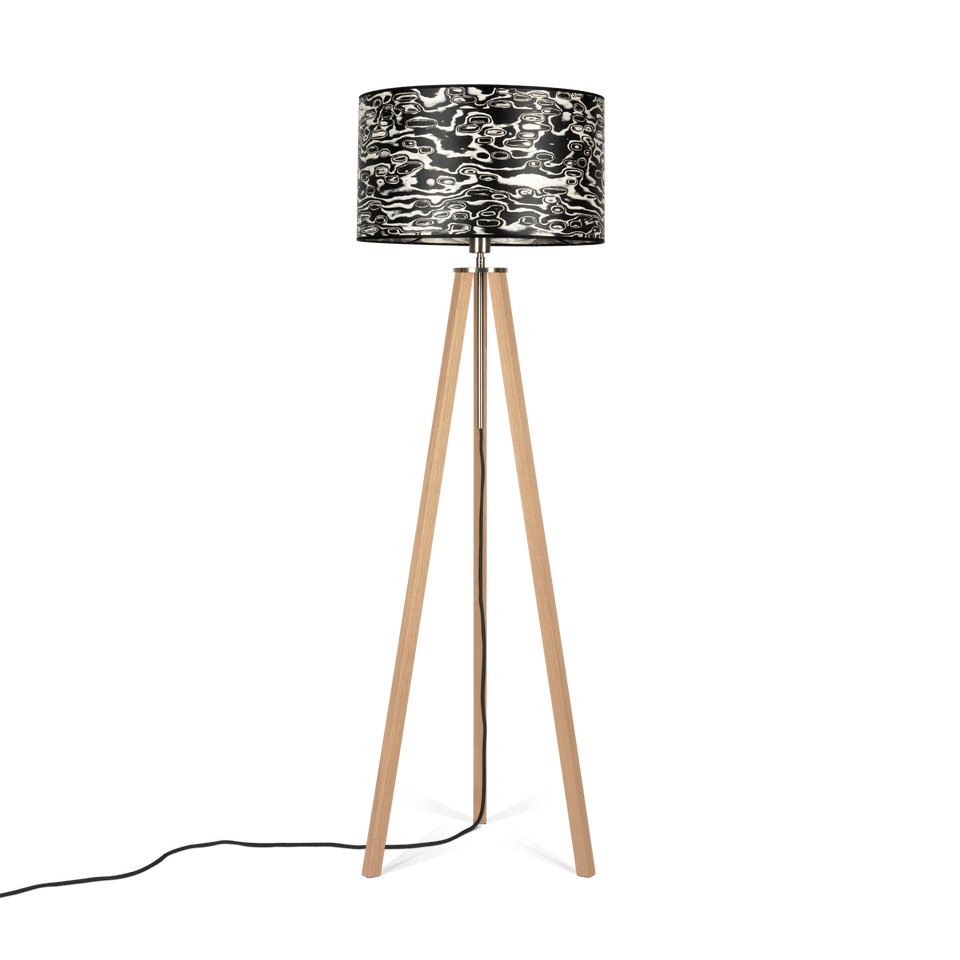 Holzbach Holzfurnier | Stehlampe