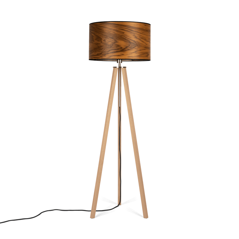 Holzbach Holzfurnier | Stehlampe