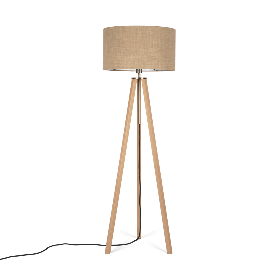 Holzbach Leinen | Stehlampe