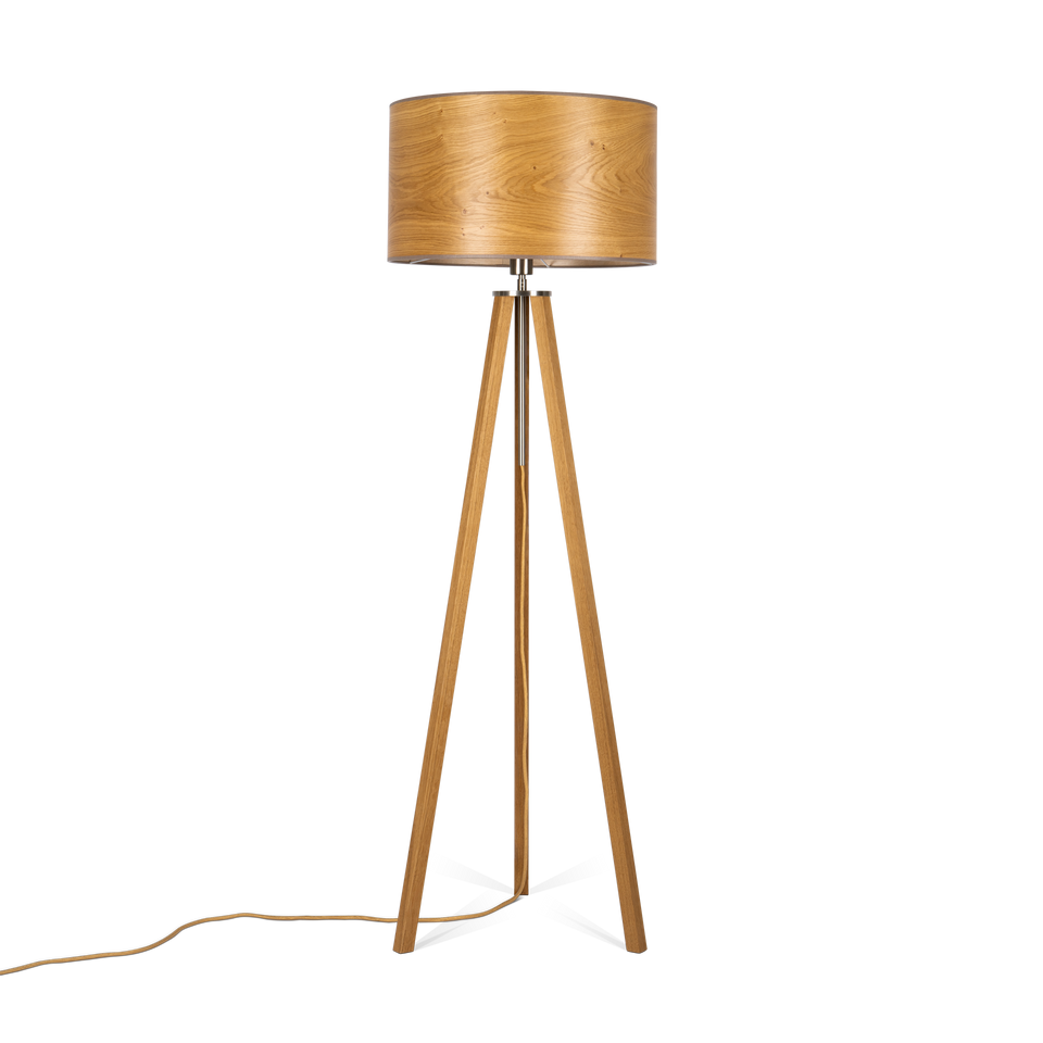 Holzbach Holzfurnier | Stehlampe