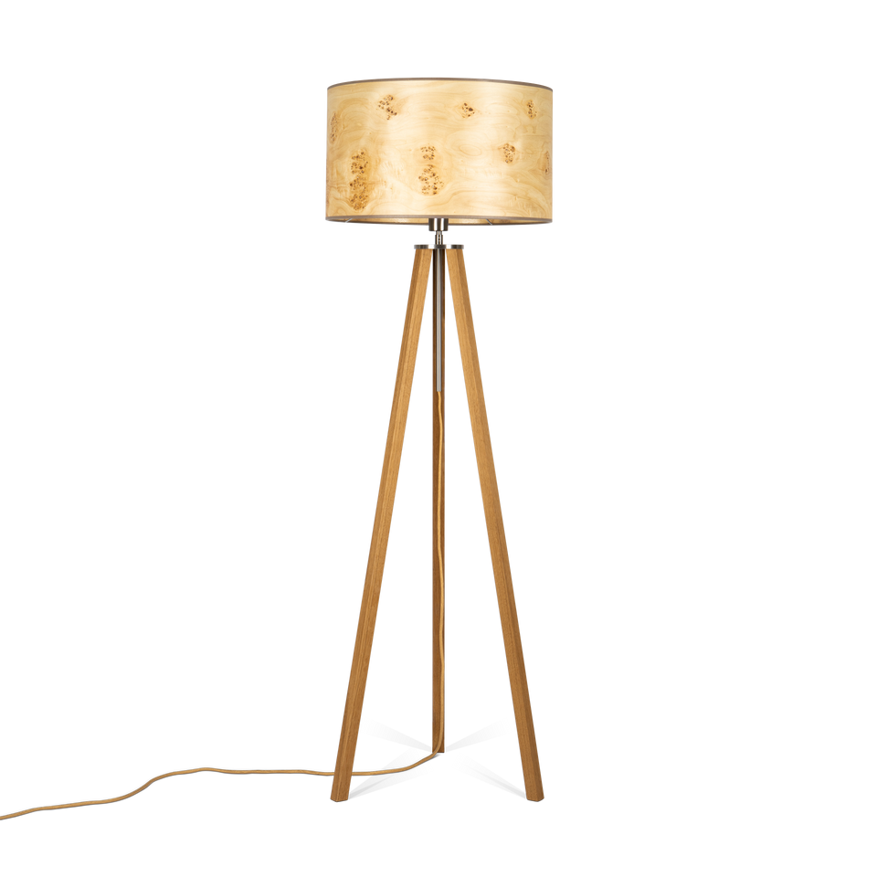 Holzbach Holzfurnier | Stehlampe