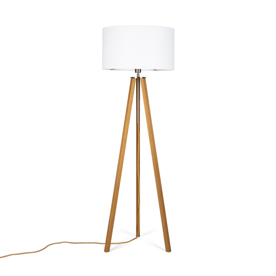 Holzbach Leinen | Stehlampe