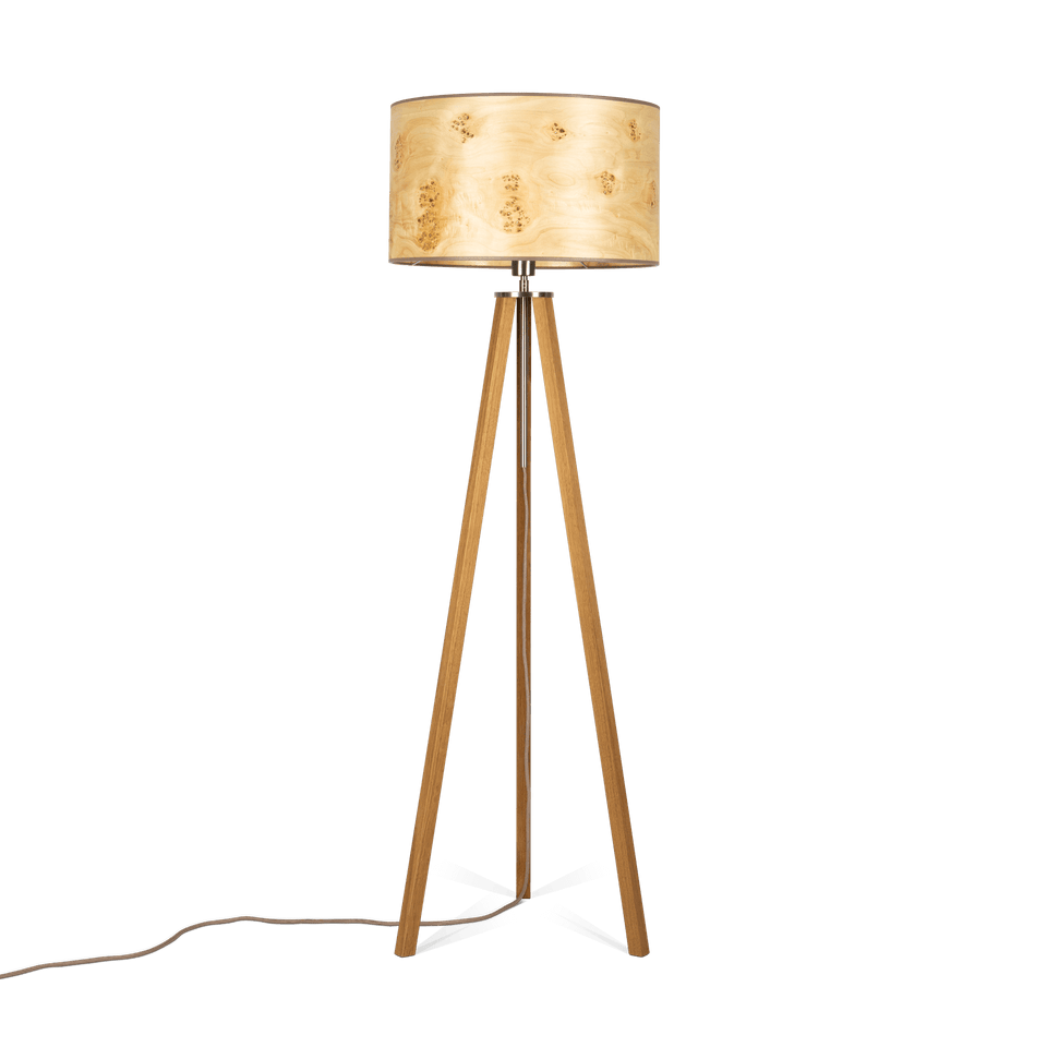 Holzbach Holzfurnier | Stehlampe