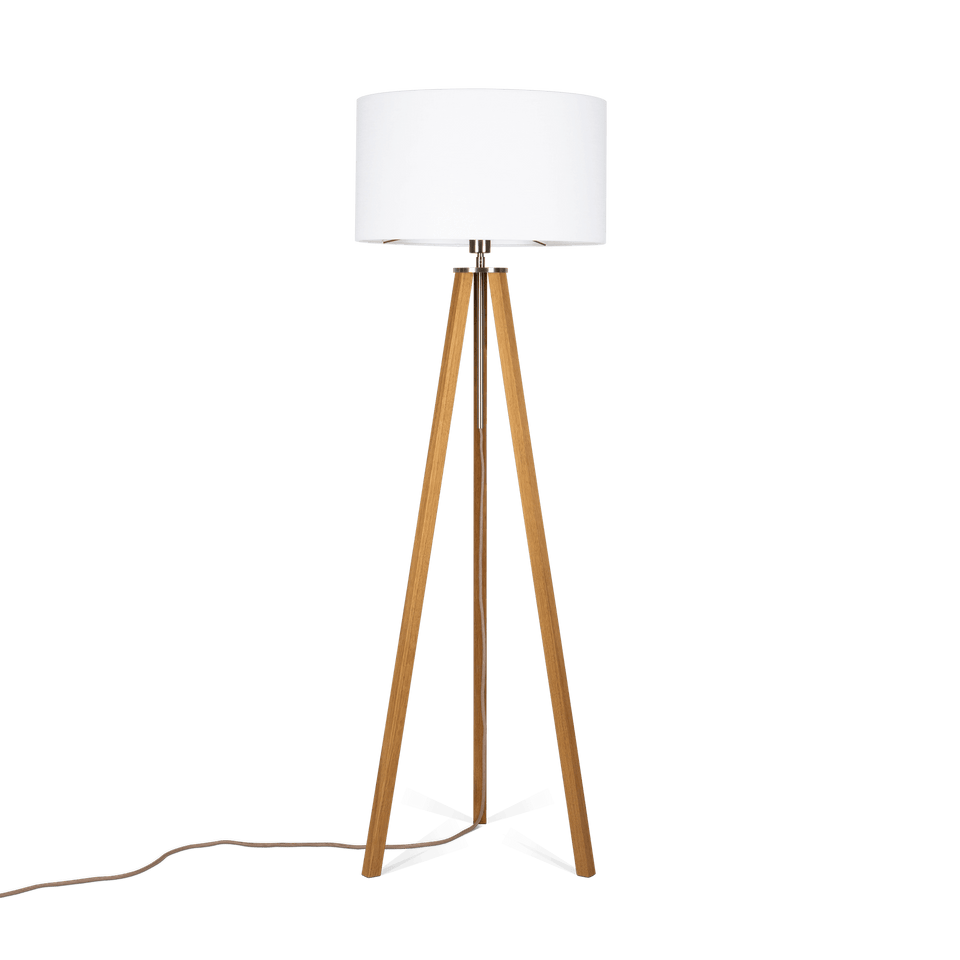 Holzbach Leinen | Stehlampe
