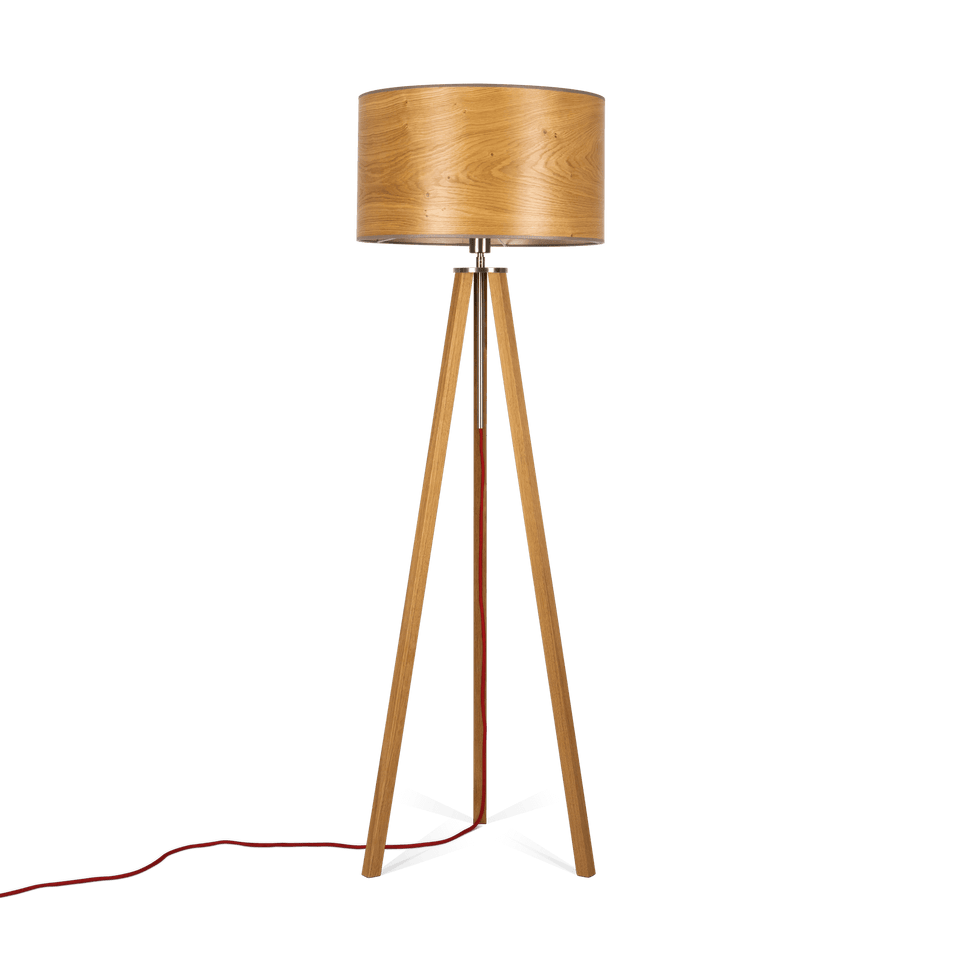 Holzbach Holzfurnier | Stehlampe