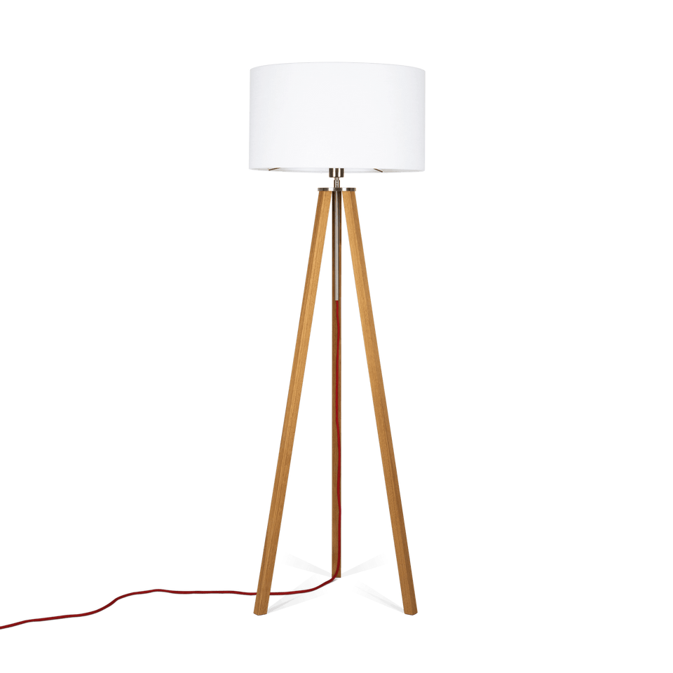 Holzbach Leinen | Stehlampe