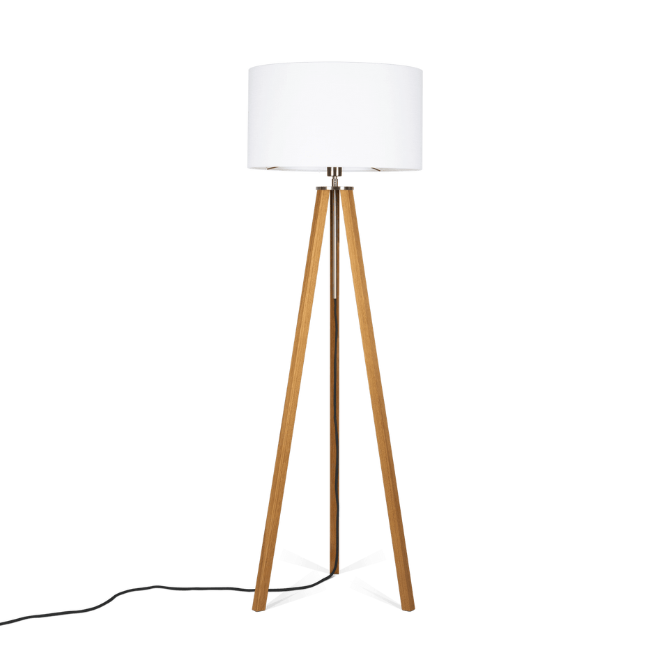Holzbach Leinen | Stehlampe