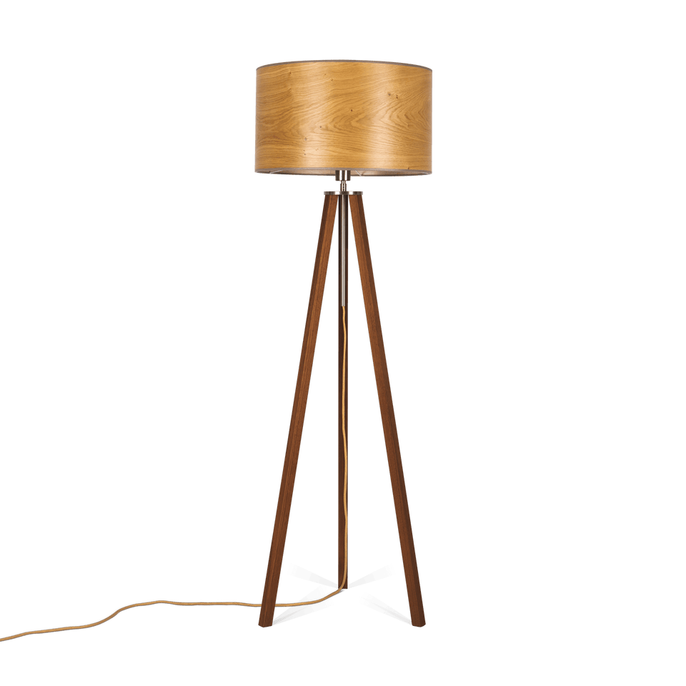 Holzbach Holzfurnier | Stehlampe