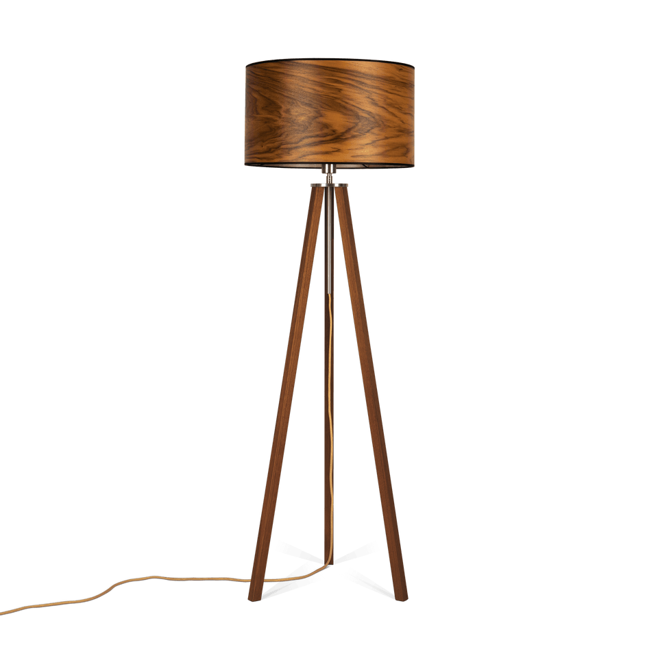 Holzbach Holzfurnier | Stehlampe