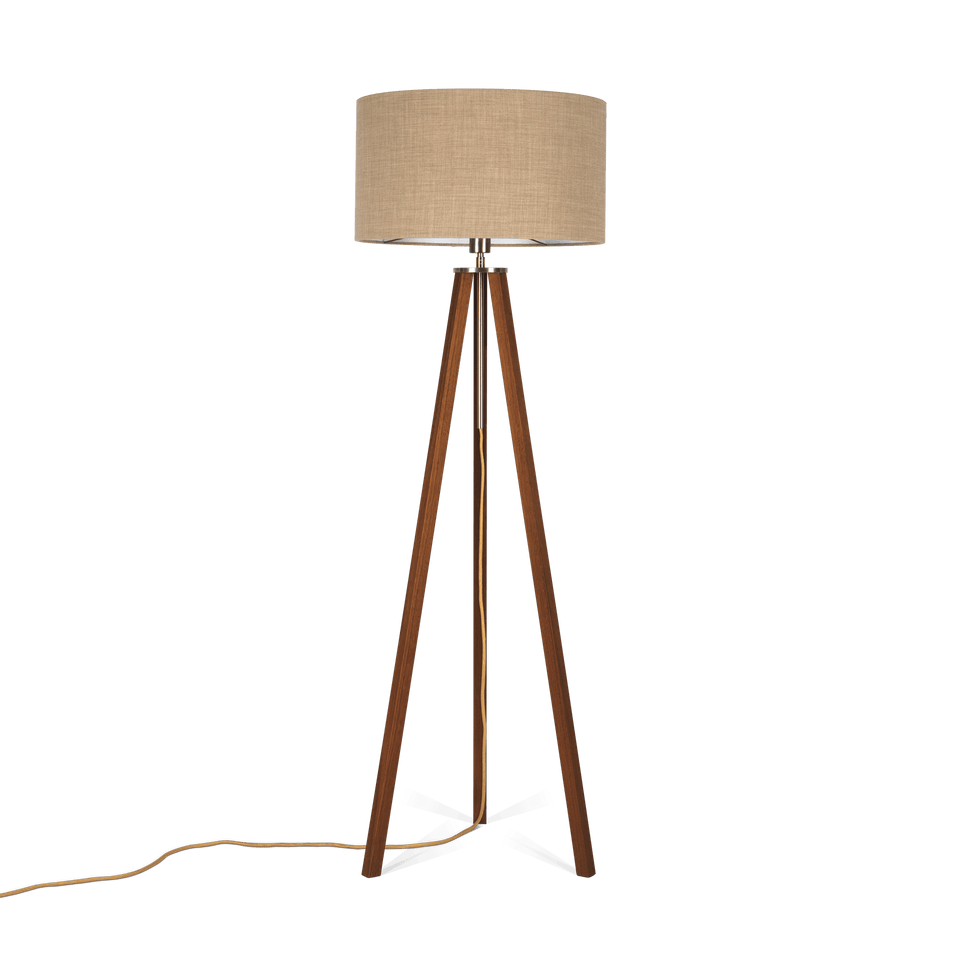 Holzbach Leinen | Stehlampe