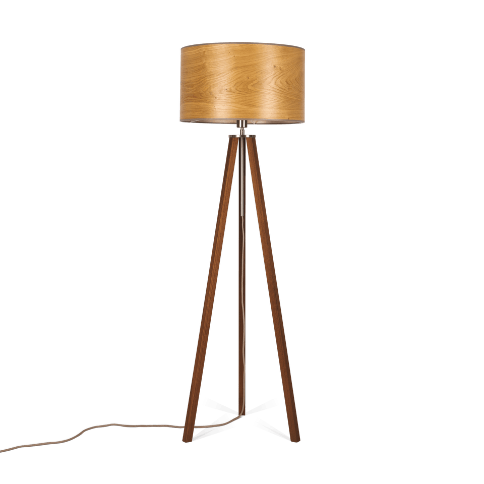 Holzbach Holzfurnier | Stehlampe