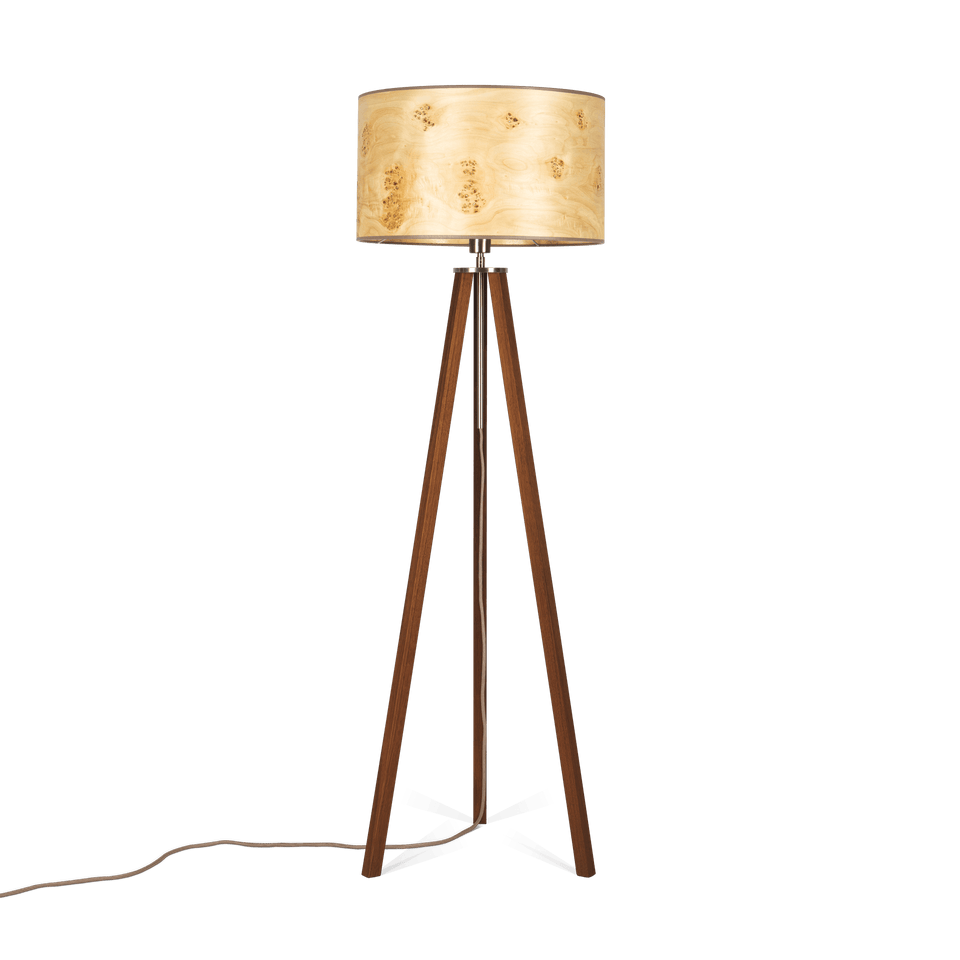 Holzbach Holzfurnier | Stehlampe