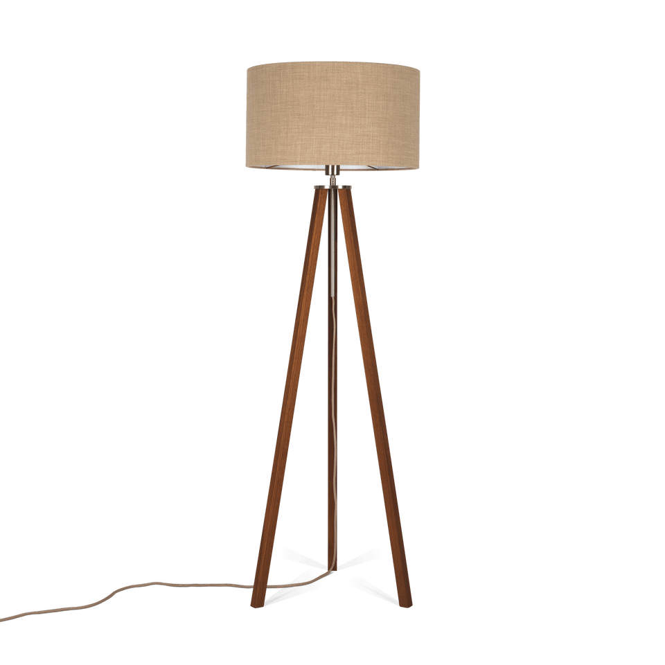 Holzbach Leinen | Stehlampe