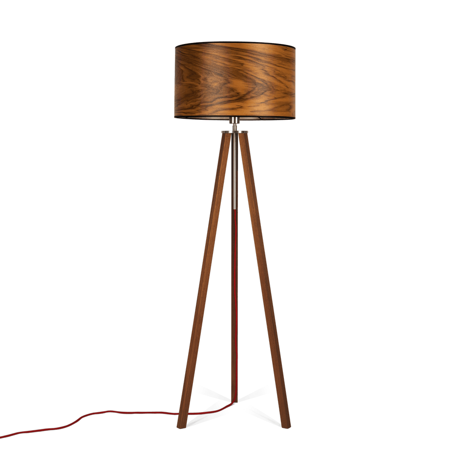 Holzbach Holzfurnier | Stehlampe