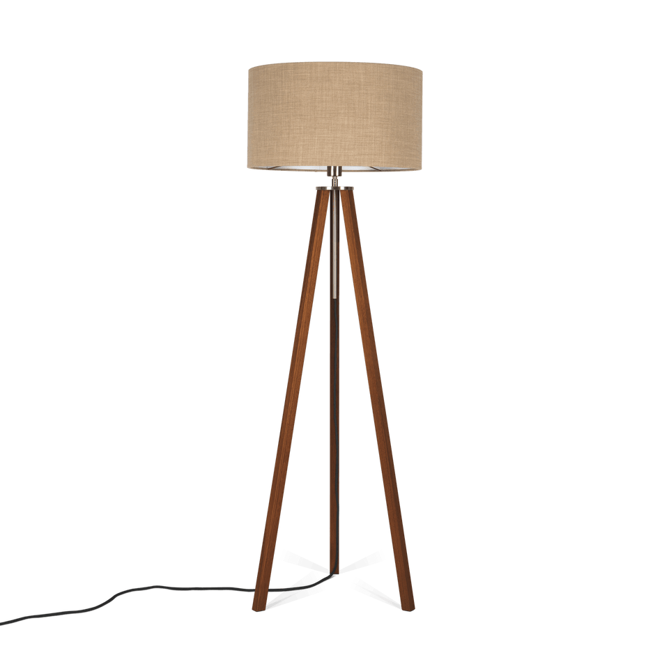 Holzbach Leinen | Stehlampe