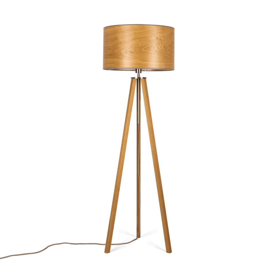 Holzbach Holzfurnier | Stehlampe