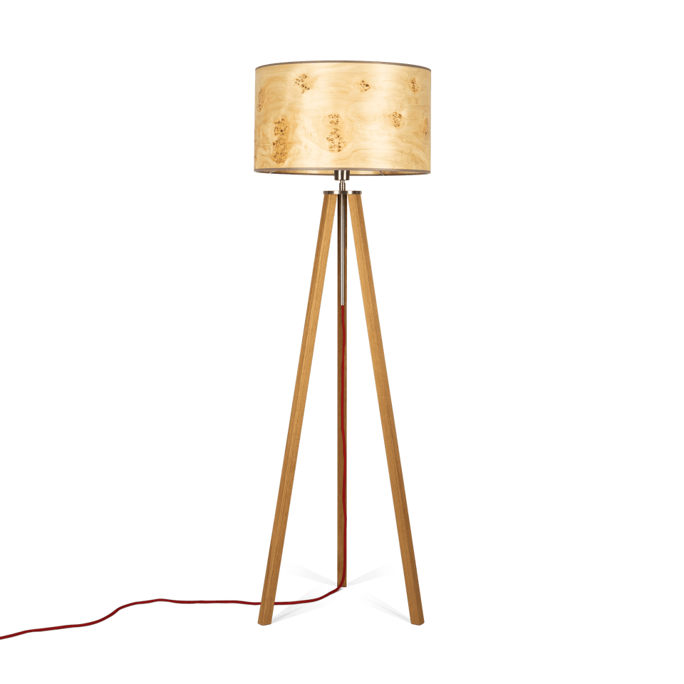 Holzbach Holzfurnier | Stehlampe